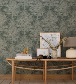 Tree Of Life Wallpaper by Caselio Vert Kaki