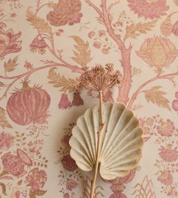 Tree Of Life Mural by Eijffinger Old Pink