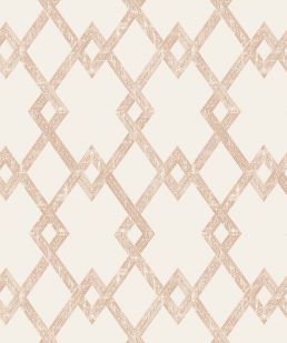 Treillage Wallpaper by Madeaux 03 Clay