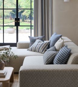 Trelica Fabric by Clarke & Clarke Blush