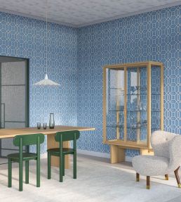 Trellis Wallpaper by Lincrusta Paintable