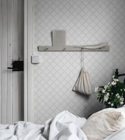 Trellis Wallpaper by Sandberg Garden Green