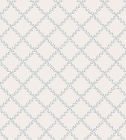 Trellis Wallpaper by Sandberg Misty Blue