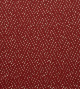 Trellis Fabric by Titley and Marr Tomato