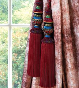 Trianon Double Tassel Tieback Trimming by Samuel & Sons Jewel