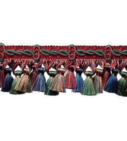 Trianon Scalloped Tassel Fringe Trimming by Samuel & Sons Jewel