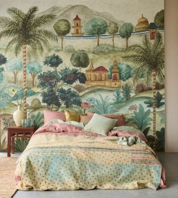 Majestic Garden Mural by Eijffinger Jade