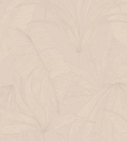 Tropical Leaf Wallpaper by Eijffinger Beige / Sand
