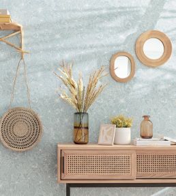 Tropical Sun Wallpaper by Caselio Midnight Blue