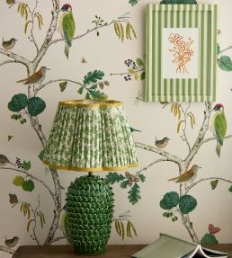 Truffle Fabric by Sanderson Blue Clay