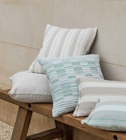 Tulum Performance Fabric by Christopher Farr Cloth Azzuro
