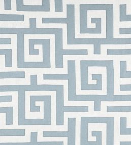 Tulum Wallpaper by Thibaut Spa Blue