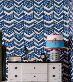 Turkish Ikat Wallpaper by MINDTHEGAP Neutral