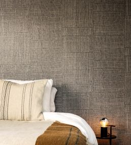 Twine Wallpaper by Arte Warm Steel