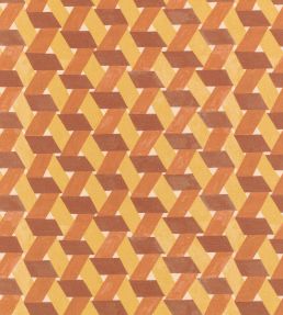 Twist Recycled Fabric by Kirkby Design Nectarine
