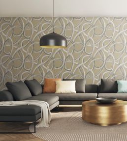 Twisted Geo Wallpaper by Ohpopsi Opal