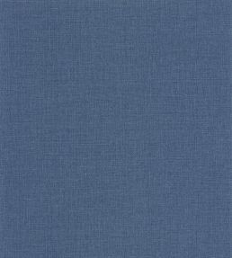 Uni Mat Vinyl Wallpaper by Caselio Bleu Indigo