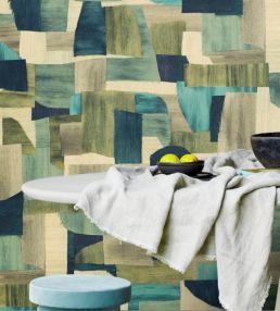 Urban Wallpaper by Arte Turquoise