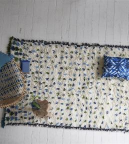 Designers Guild Valais rug Cobalt RUGDG0885 Cobalt