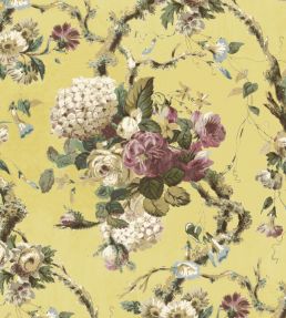 V&A Georgette Fabric by Arley House Citrus