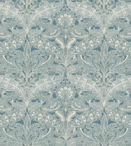 V&A Lacewing Fabric by Arley House Duck Egg