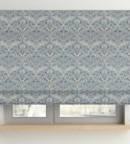 V&A Lacewing Fabric by Arley House French Blue