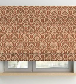 V&A Mortons Marble Fabric by Arley House Umber