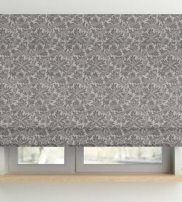 V&A Rolling Leaves Fabric by Arley House Taupe
