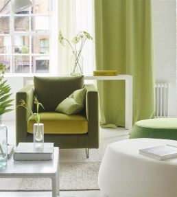 Velluto Stretto Fabric by Designers Guild Aqua