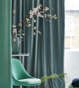 Velluto Fabric by Designers Guild Teal