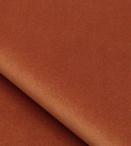 Velours Elio Fabric by Nobilis Burnt Orange