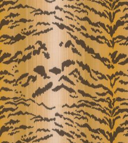 Velours Tiger Fabric by Nobilis Cumin