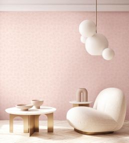 Venation Mini Wallpaper by Ohpopsi Natural Linen