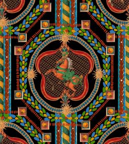 Venetian Ornament Wallpaper by MINDTHEGAP Anthracite