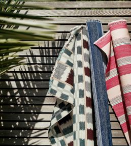 Verano Performance Fabric by Christopher Farr Cloth Azzuro