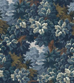 Verdure 16TH Wallpaper by Coordonne Blue