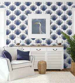 Vibrant Palm Wallpaper by Today Interiors Sage