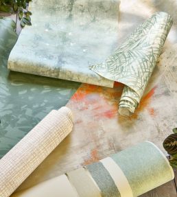 Frond Wallpaper by Villa Nova Cappuccino