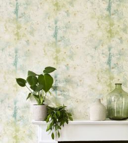 Ostara Wallpaper by Villa Nova Verdigris