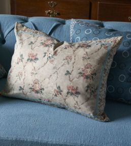 Vintage Floral Cushion 60 x 45cm by Designers Guild Linen
