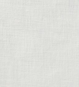 Sheer Linen Plain Fabric by Volga Linen White