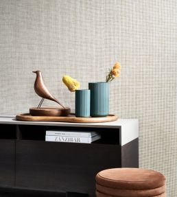 Waffle Weave Wallpaper by Arte Camouflage White