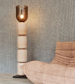 Waffle Weave Wallpaper by Arte Taupe