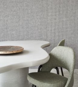 Waffle Weave Wallpaper by Arte Taupe