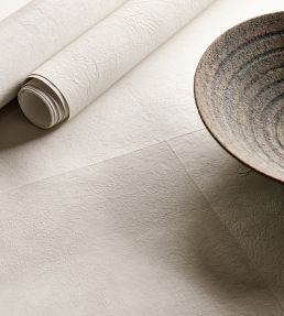 Washi Wallpaper by Mark Alexander Parchment