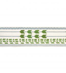 Wayfarer Border Trimming by Christopher Farr Cloth Green