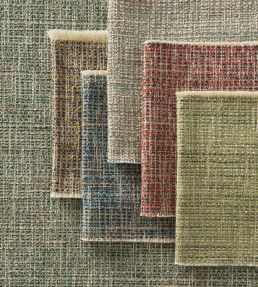 Weald Fabric by Nina Campbell Indigo/Gold