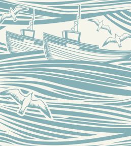 Whitby Wallpaper by Mini Moderns High Tide
