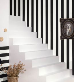 Wide Lines Wallpaper by Caselio Noir