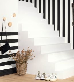 Wide Lines Wallpaper by Caselio Noir